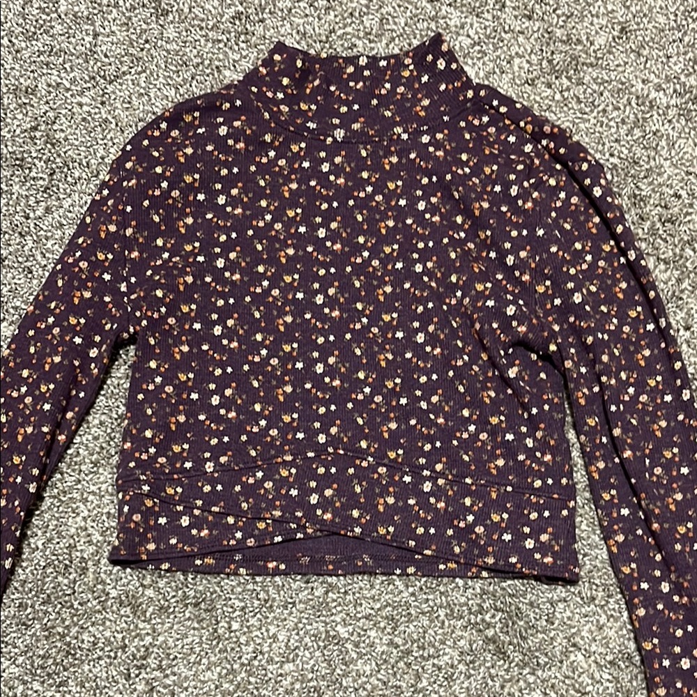 Floral Purple Women's Top